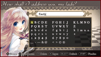 Name Entry